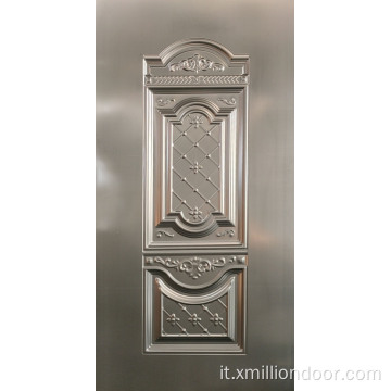 Pannello per porta in metallo stampato dal design di lusso